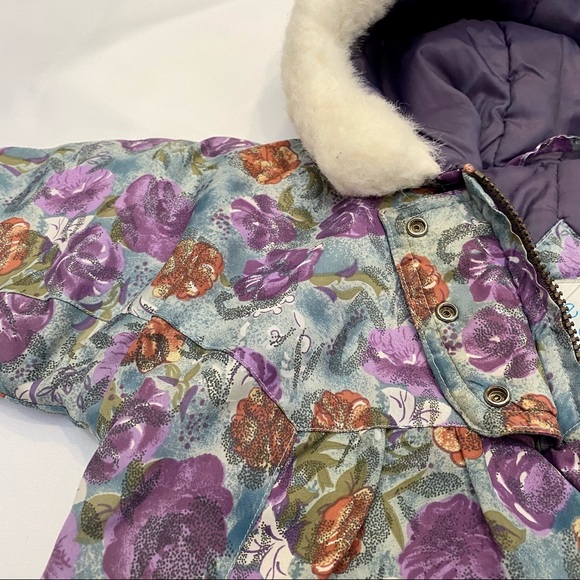 Vintage Floral Infant Pram Suit - Picture 5 of 6